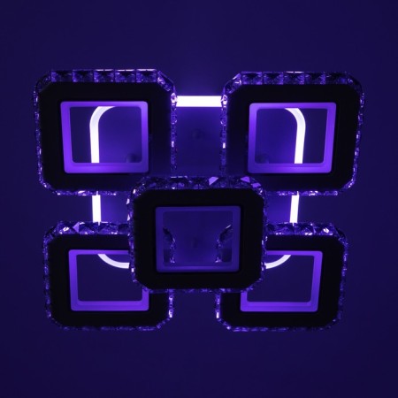 Causteen with PDU "Mia" 5XLED 150W 3000-6000K RGB white 38x38x14cm-4
