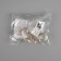 Garland “thread” 2 m dew, ip20, silver thread, 20 LED, glow warm white, 3 modes, AG13x3