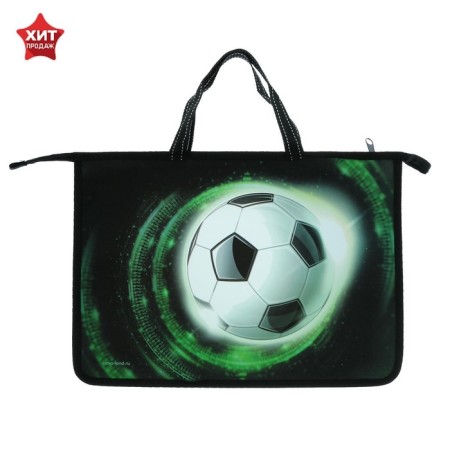 Folder with A4 handles, 335 x 235 x 55 mm, plastic, pens, calligrata "ball"-1