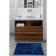 Senfoni rug, size 50x70 cm, blue color