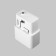 TREE TRECHNICAL TR100-2W4K-S-W, 2W, 3.6x2.1x4.5 cm lamp, LED, 95LM, 4000K, White Color