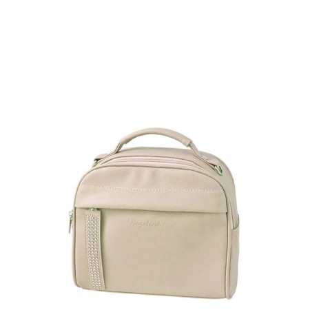 Cross-Bodi bag, lightning department, beige color 20x24x9cm