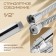 Soul for Zein Z1005, hose 150 cm, holder, watering can 5 modes, white/chrome