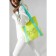 Bag Schoper BE Nice, 35 x 30 cm, with a lining, on a button, yellow