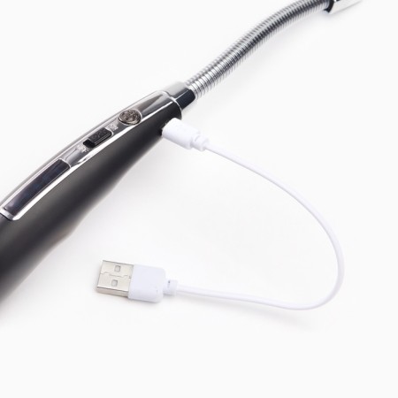 Electronic lighter for kitchen and candles, arc, 220 mAh, USB-3