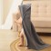 Tainted towel “Broke I” 85x85 cm, gray, 100% cotton, 320 g/m2