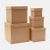 Set of boxes 5V1 "CRAFT ORTONOME", 22.5 x 22.5 x 22.5 - 9.5 x 9.5 x 9.5 cm