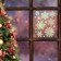 Stickers on the windows "New Year" snowflakes, 28 x 19 cm