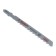 Fabric for the jigsaw of the bison 155901-2.5, T-shaped shank, 10 tpi, 75 mm, 3 pcs.