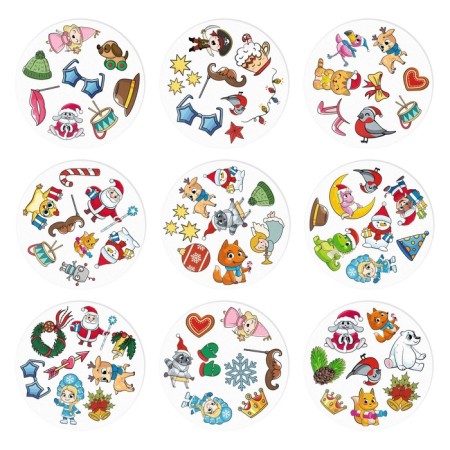 New Year's board game "New Year: Dubbl. Carnival ", 55 cards, 5+-2