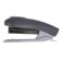 Stapler No. 10, up to 12 sheets, Brauberg Einkommen, plastic case, built -in anti -stepler, gray