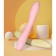 Vibrator, point stimulator G, flexible, silicone, pink