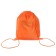 A bag for shoes 420 x 340 mm, "standard" SDS-1, (soft polyester, density 210 D), orange