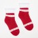 Women's socks "Snowflakes", Bordeaux color, size 23-25