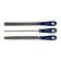 A set of tundra rashpilya, steel U10, plastic handles, 200 mm, 3 pcs.