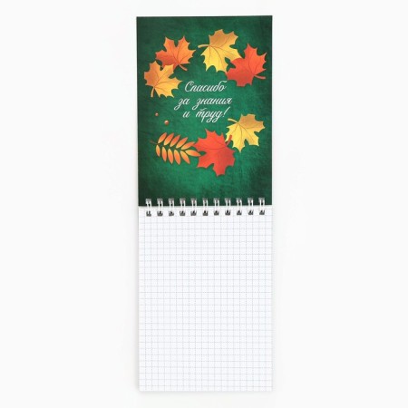 Notepad "Teacher", on the crest, A6, 40 sheets-2