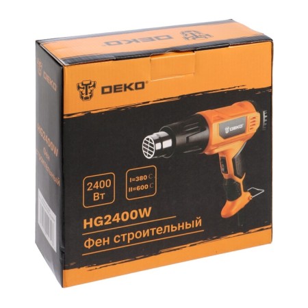 Technical Fenior DEKO HG2400W, 2400 W, 300/500 l/min, 380/600 ° C, 4 nozzles-6