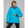 Ski jacket female, size 48, blue color