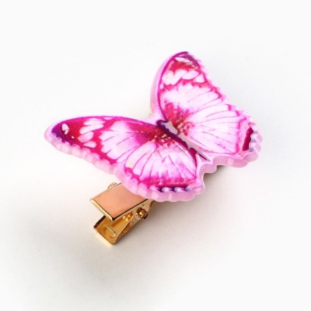 Hair hairpin -spinning "butterfly", 3.6 x 3 cm-3