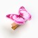 Hair hairpin -spinning "butterfly", 3.6 x 3 cm