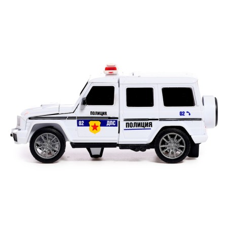 Police jeep robot, transforms automatically in a collision-5