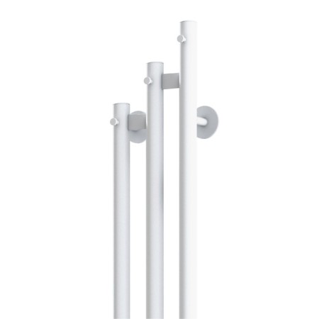 Electric towel Indigo Sky, 1500x170 mm, timer, right, white-2
