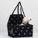 Car Seats for animals 40*30*25 cm, black with white paws