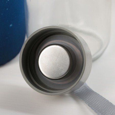A glass bottle in the case "Star Sky", 300 ml, h = 17 cm, color mix-6