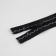 Lightning "Spiral", No. 5, non -proceeding, castle machine, 18 cm, black color