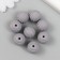 Busina Silicon "Round with a beam" Light gray d = 1.5 cm