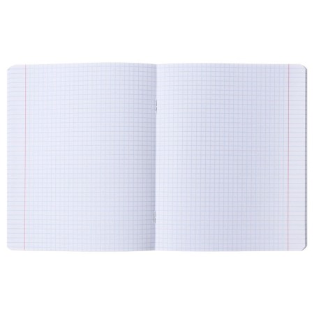 Notebook 48 sheets, in a new generation cage, covered cardboard, block 65g/m2, 5v mix-1