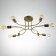 Causte "Douglas" 8he27 40w gold 85x85x15cm Bayerlux