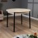 Round kitchen center, 1000x1000x750, oak craft gray