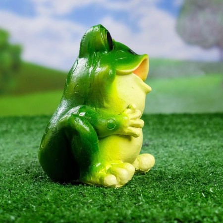 Garden figure "Frog" sits "17x12x16cm-1