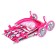 Stroller for dolls summer, with a roof, the handle is adjustable, metal