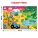 Puzzle with stickers "Blue Tractor: Who hid where?"