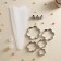 Set of confectionery "Lorien", 10 items: a baking form "Flower" 5 pcs, 3 nozzles, adapter, bag