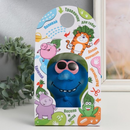 Growing gift grass grass "troll" blue mix-4