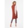 Women's vest, size 42, brown color