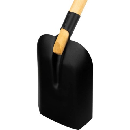 Shovel of soviet, rectangular, l = 130 cm, wooden stalk with a pen, Sibrtekh-4
