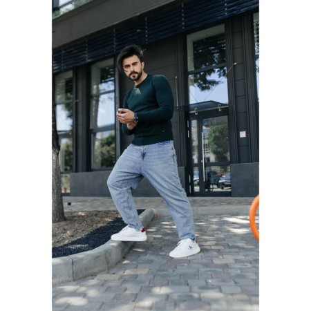 Jumper male ise, size 58, emerald color-10
