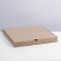 Pizza box 34 x 34 x 3.5 cm, brown