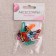 Set of pins, 2.3 cm, 20 pcs, colorful color