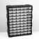 Organizer Universal "Box" 60 seats, plastic, 38.5 × 16 × 47.5 cm, black color black