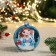 Christmas ball D-8 cm "cherub"