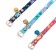 Flower Print embossed collar, 30 x 1 cm, Mix flowers