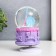 Souvenir Polystone Water Ballion Music "Eiffel Tower and Ferris Wheel" MIX 12x8x8 cm