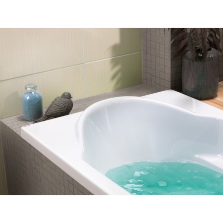 Acrylic bath Cersanit Santana 140x70, white color-8