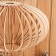 Wooden lampshade "Cloud", D = 35cm