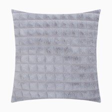 Pillowcase decorative Ethel Color Gray 43x43 cm, welsom, polyester